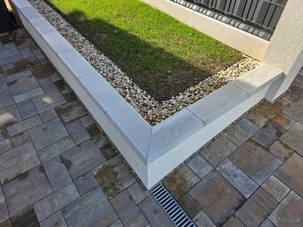 LB Plotová stříška SM 20 rovná - Přírodní (50x20cm) - 5