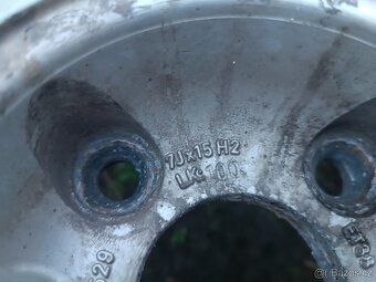 Hliníková dobová sada kol Strato 7x15" 4x100 zimní pneu - 5