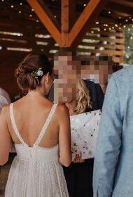 Svatební šaty vel. 36-38 - 5