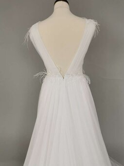 Luxusní nenošené svatební šaty, Windflower, 36 EU (S) - 5