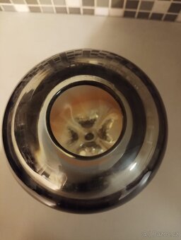 Váza ,hutní sklo . - 5