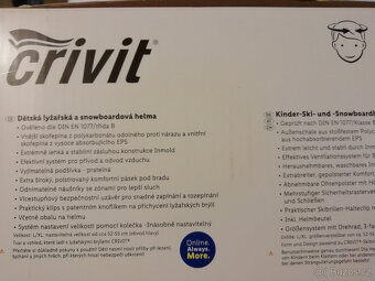 Lyžařská dětská helma CRIVIT - 5