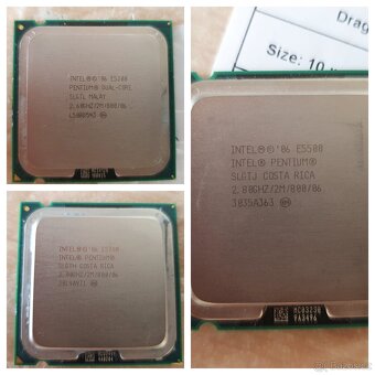22x starý CPU do PC. Jen komplet za 500kč. - 5
