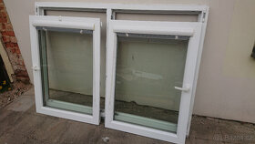 Dvojdílné plastové okno 168x118cm - 5