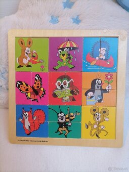 Dřevěné vkládačky, puzzle, labyrint - 5