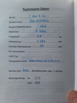 Naftový chladící agregát THERMO KING T-800R - 5