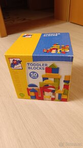 Dřevěné kostky toddler blocks - 5