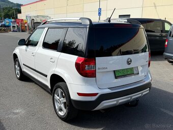 ►► ŠKODA YETI 2,0 TDI 4x4 - 103 kW, PARK. SENZORY, NAVI ◄◄ - 5