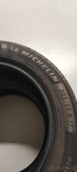 Jako nové 205/55/17 Michelin Primacy 4, DOT 0222, 6.7mm. - 5