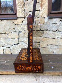 Starožitná TOALETKA - ZRCADLO - 5