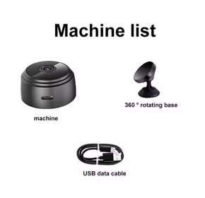 Mini Wi-Fi kamera A9 nová - 5