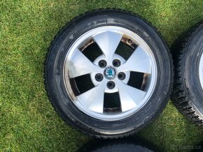 ALU Kola Škoda 14” 6JX14H2 ET42 - 5