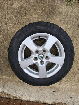 Alu kola 5x100 R14 Škoda - 5