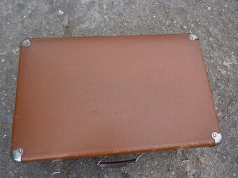 Retro cestovní kufr 60x38x17 cm - 5