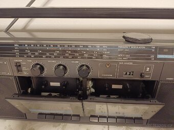 Telefunken PCR 33 twin radiomagnetofon retro 2 kazeťák - 5
