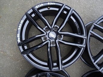 Alu disky černé na Audi, 18", 5x112, ET 38 , šířka 7,5J - 5