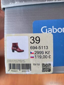 polokozačky Zimní boty kotníkové boty - 5