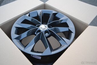 Škoda Kamiq/Scala,S.Arona– NOVÉ 16 originál Alu disky-černé - 5