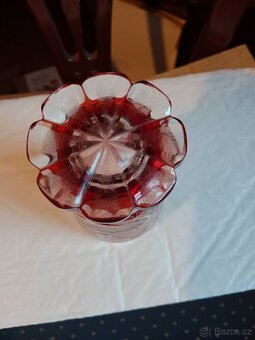 Hodně stará bohatě broušená sklenice - 5