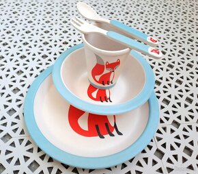 Krásná dětská jídelní souprava Liška EXCELLENT HOUSEWARE - 5