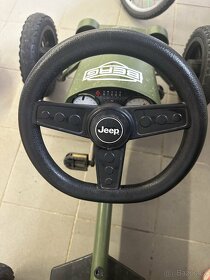 Šlapací kára BERG Jeep Adventure velikostne cca 7-12let - 5