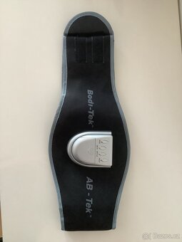 Svalový elektrostimulátor BODY-TEK AB BELT BLACK - 5