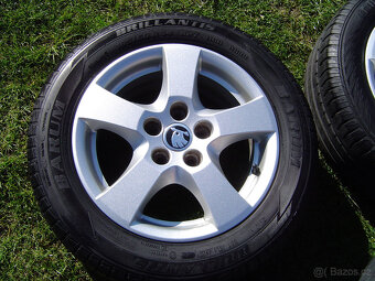 4XLETNÍ HLINÍKOVÁ KOLA ŠKODA FABIA II,III 185/60 R14 - 5