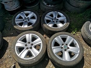 Alu sada Škoda Yeti Superb Octavia R17 5x112 - 5