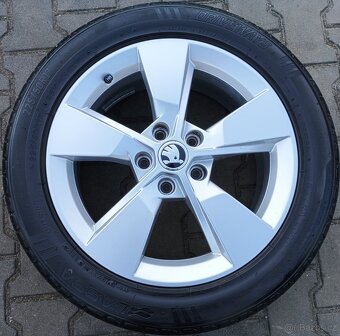 Disky originální Škoda Yeti, Octavia Scout 5x112 R17 Erebus - 5
