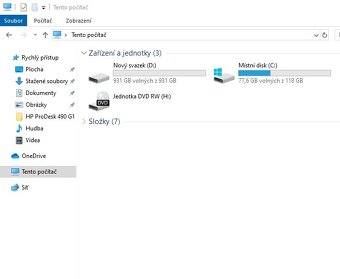 HP ProDesk 490 G1 MT,i7-4770,WIN 10,RAM 16GB,SSD 128GB+HDD 1 - 5