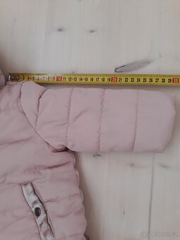 F&F celoroční bunda s čepicí vel. 74 - 5
