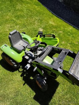 Traktor na šlapání Claas GM Smoby - 5