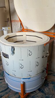 Keramická pec ROHDE TE 180 MCC+ téměř nová - 5