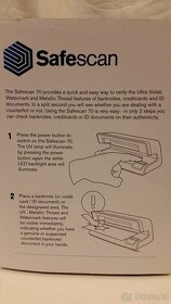 UV skener / detektor padělků Safescan 70 (do smazání) - 5