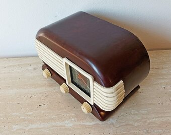 Krásné starožitné rádio Tesla Talisman 307U, top stav - 5
