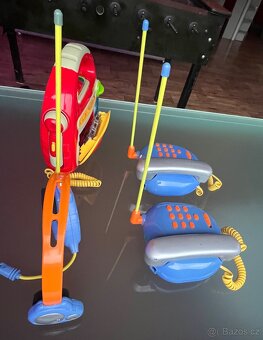 Dětský telefonní set + kazetový přehrávač s mikrofonem - 5