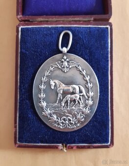 RU Ag medaile Státní cena za chov koní FJI v etui - 5