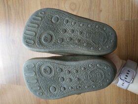 Barefoot Dívčí zlaté letní sandálky Beda 24 - 5