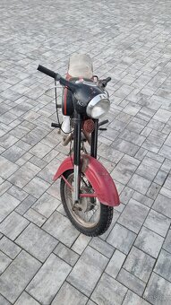 Jawa 250/592 BEZ T.P. ROK 1969 s hranatou nádrží - 5