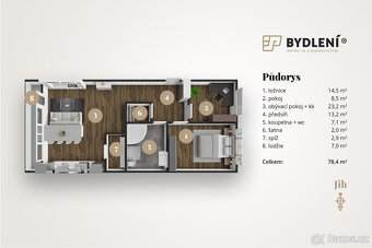 Prodej bytu 3+1 71 m² Antonína Sochora, Teplice - Šanov II - 5