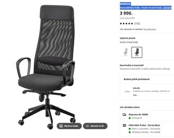 Ikea MARKUS kancelářská židle - 5