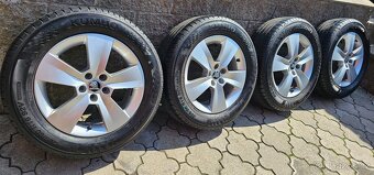 Originál alu Škoda SCALA 5x100 205/60 R16 - 6mm - 5
