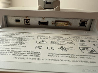 23" NEC MultiSync LED EX231W Full HD - 5