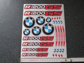 Samolepky BMW R1200GS 5archů - 5