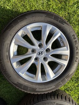 Sada ALU kola 6.5JX16 5X114.3 ET50 R16 + pneu zimní 205/60 - 5