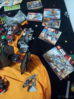 LEGO mix sbírka 13 kg Star Wars, Ninjago,Chima...+figurky - 5