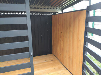 Voliéra –Kotec pro psa 3×2 m , vodorovné uzavřené profily. - 5