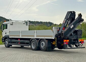 MAN TGS 26.460 6x2 - valník s hydraulickou rukou - 5