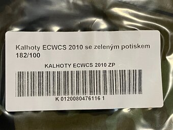 Maskáče ECWCS blůza a kalhoty. - 5