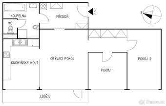 Byt 3+1/L Praha 8, přímý majitel - 5